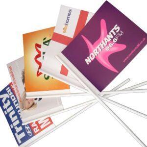 Branded Hand Flags