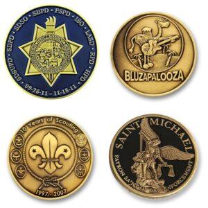 Range of Customised Coins