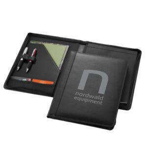 Branded Harvard Leather Portfolio