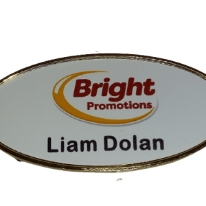 Oval Name Badges