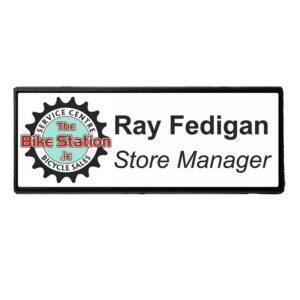 Branded Plastic Name Badges