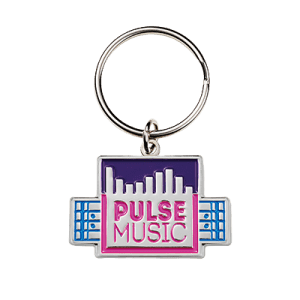 Soft Enamel Custom Shaped Iron Keyring